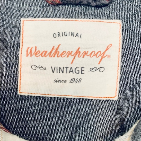 Vintage Weatherproof Mens Flannel Shirt  Sz XL - Picture 6 of 9